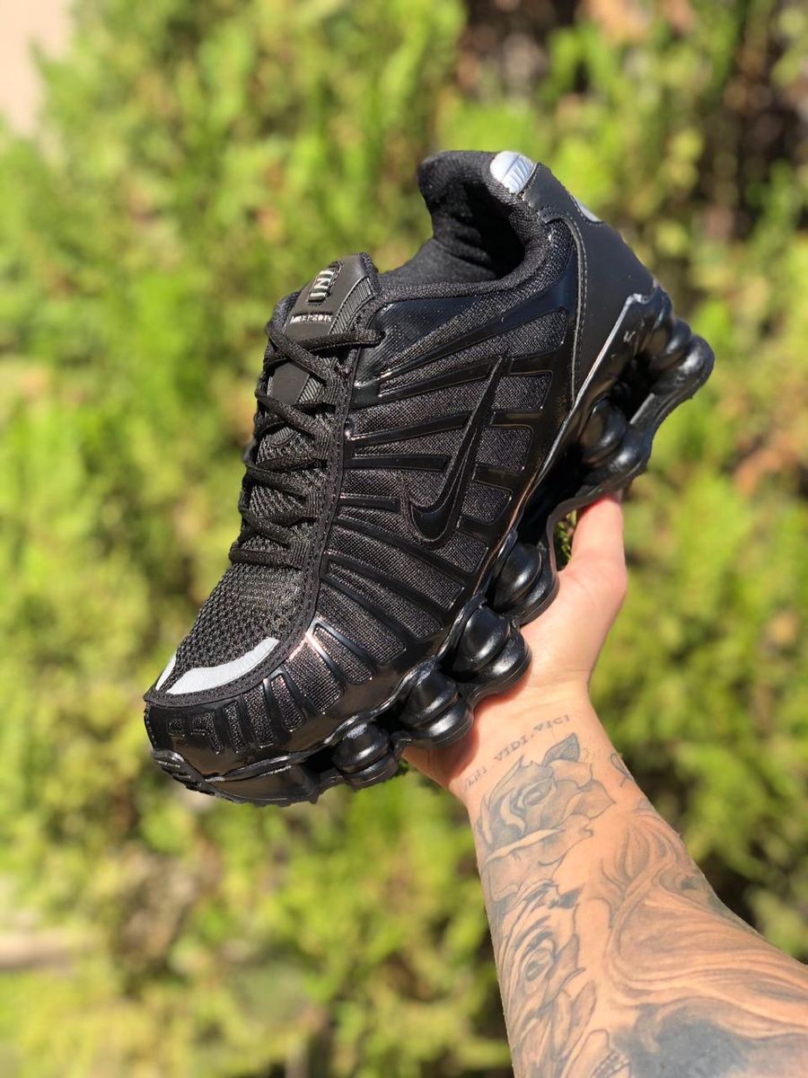Tênis Nike Shox 12 Molas Preto | Tênis Masculino Nike Nunca Usado ...
