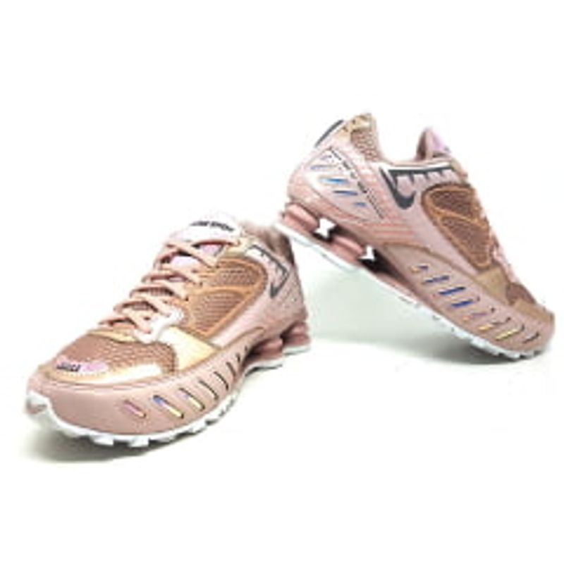 Nike shox best sale feminino nude