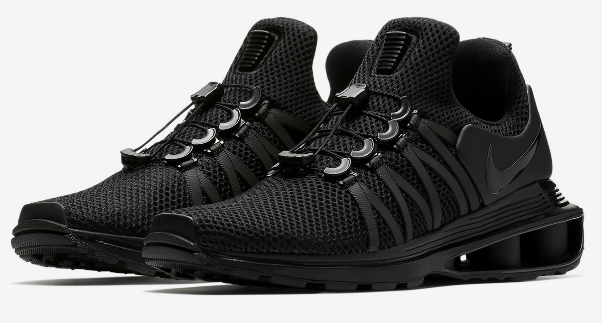 nike shox gravity preto