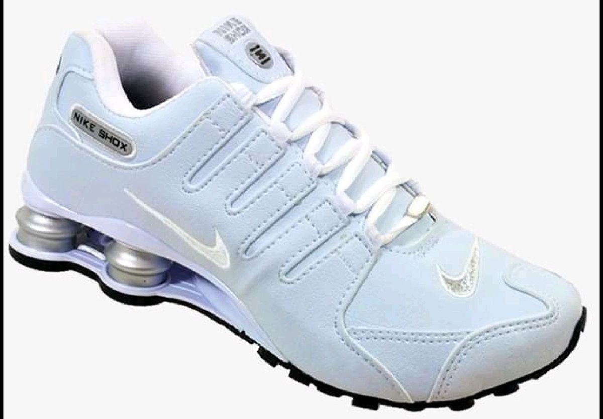 tenis nike shox nz branco