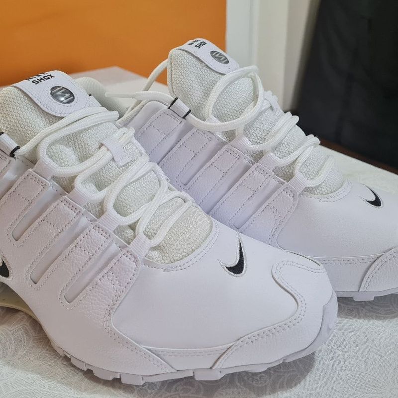 Tênis Nike Shox Nz Branco Original Tênis Masculino Nike Nunca