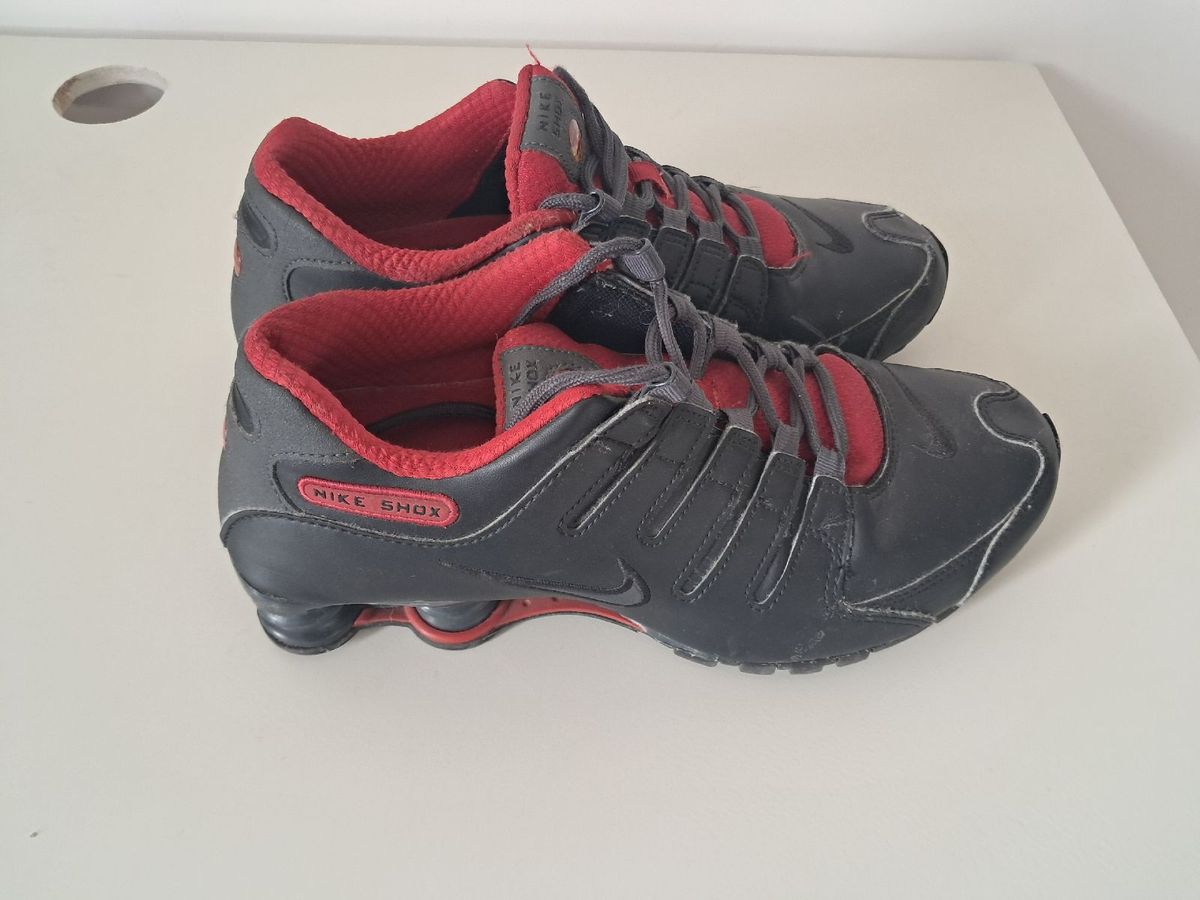 Enjoei Nike Shox Vermelho E Branco Enjoei Tenis Nike Shox Couro
