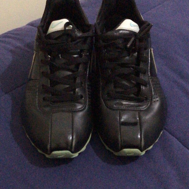 Nike cheap shox cuir