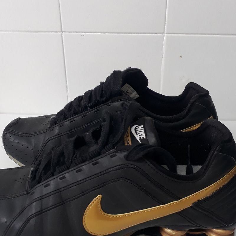 Tenis nike best sale shox preto