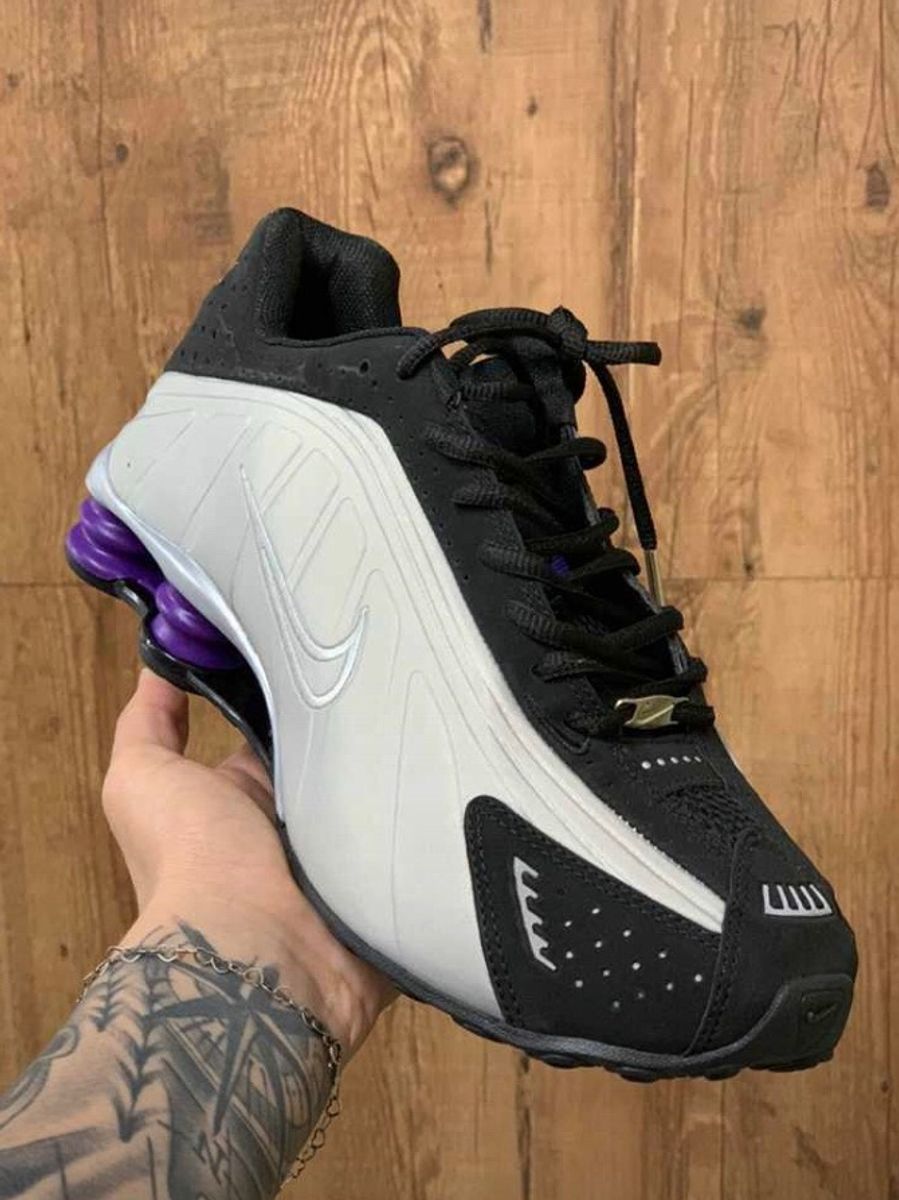 nike shox roxo