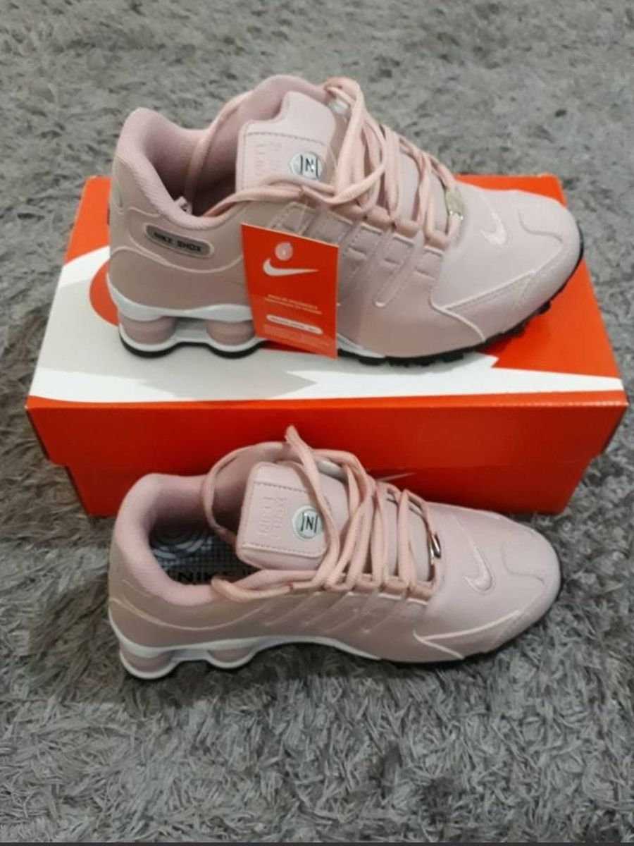 nike shox rosa bebe original