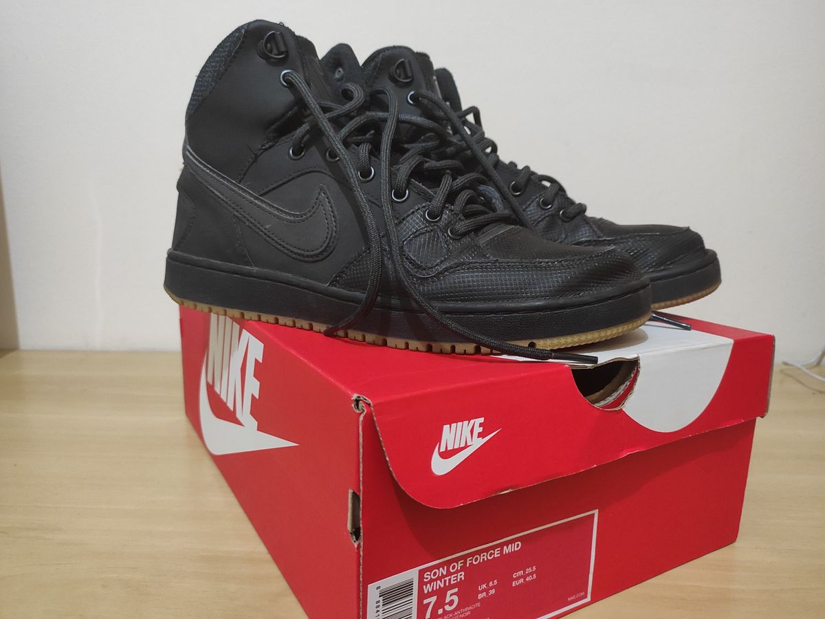 Tenis Nike Son Of Force Mid Winter Tenis Masculino Nike Usado Enjoei