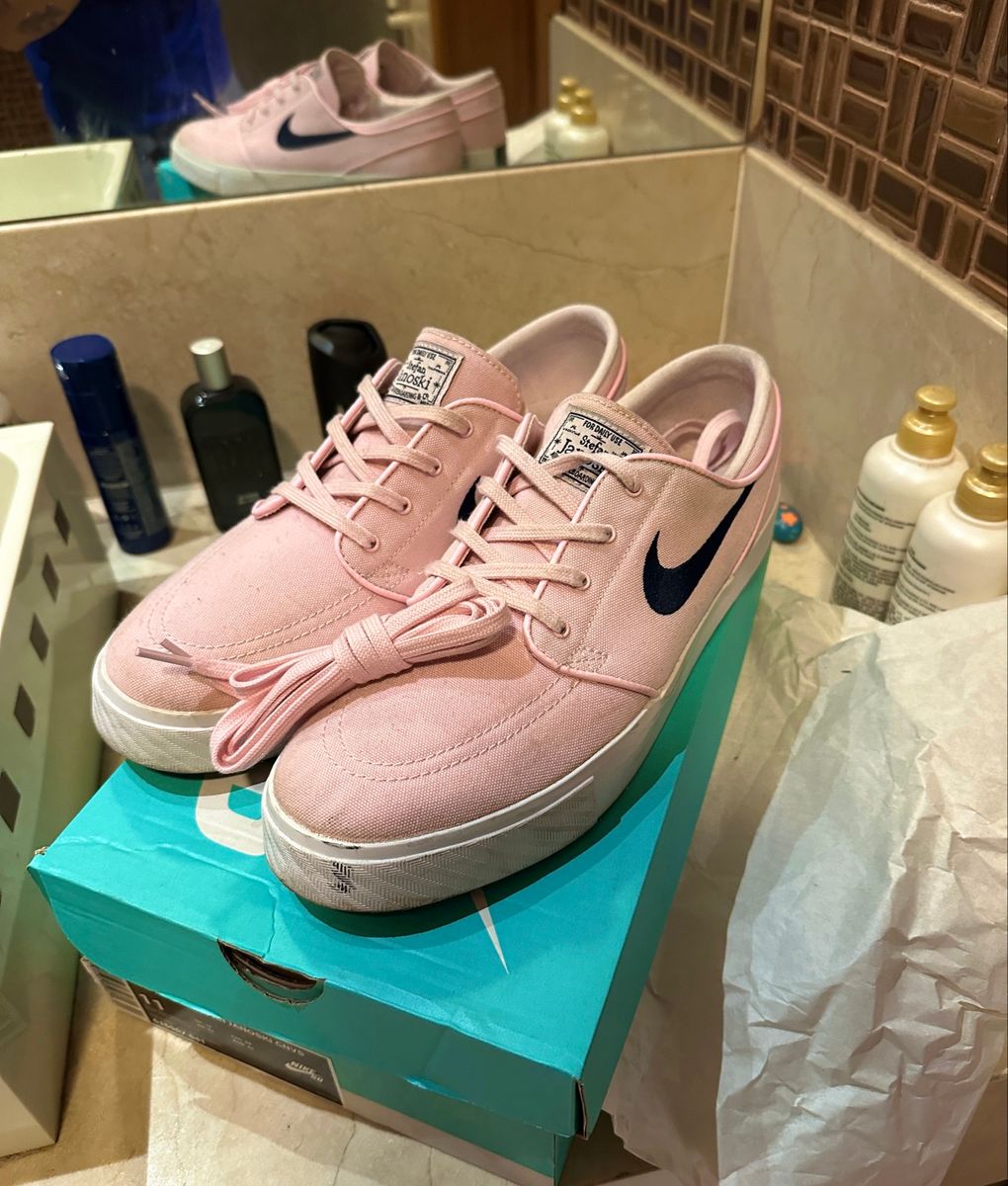 Tenis janoski hot sale rosa