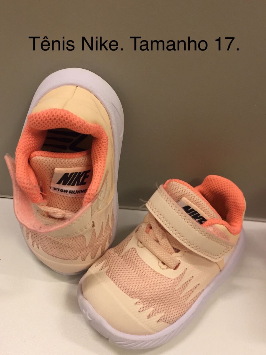 tenis nike tamanho 17