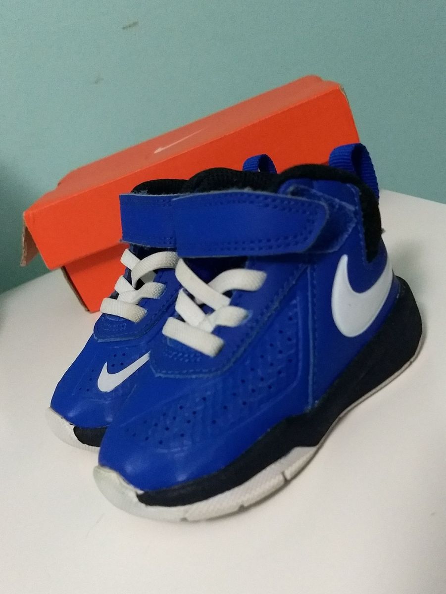 T nis Nike Team Hustle D7 Cal ado Infantil para Beb Nike Usado