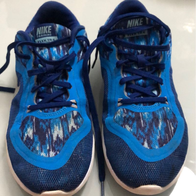 T nis Nike Training Flex vel Tr 6 Original Azul T nis Feminino