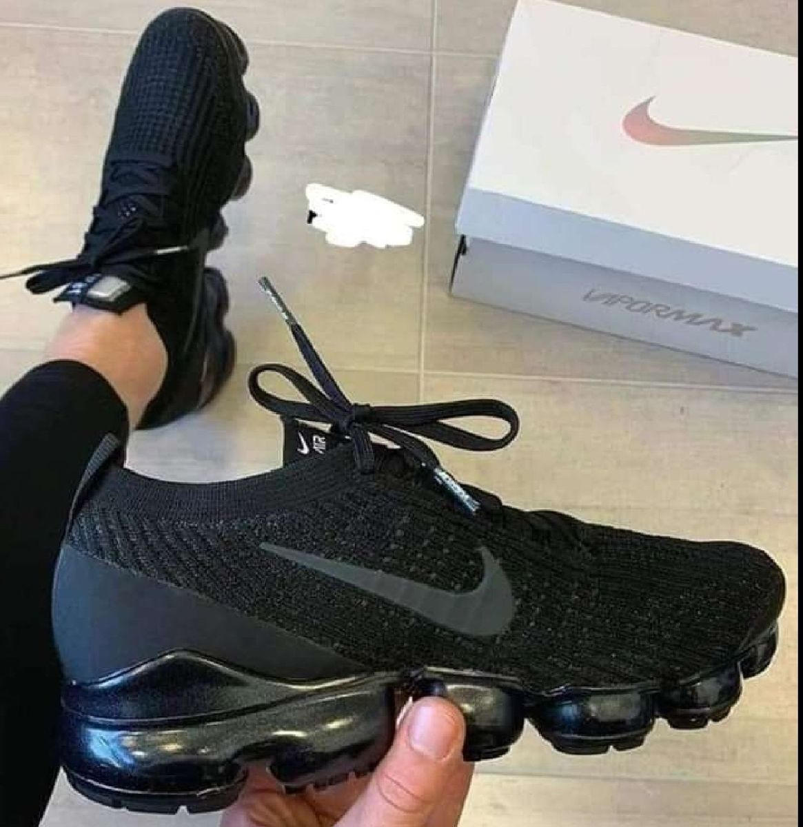 tênis da nike vapormax preto