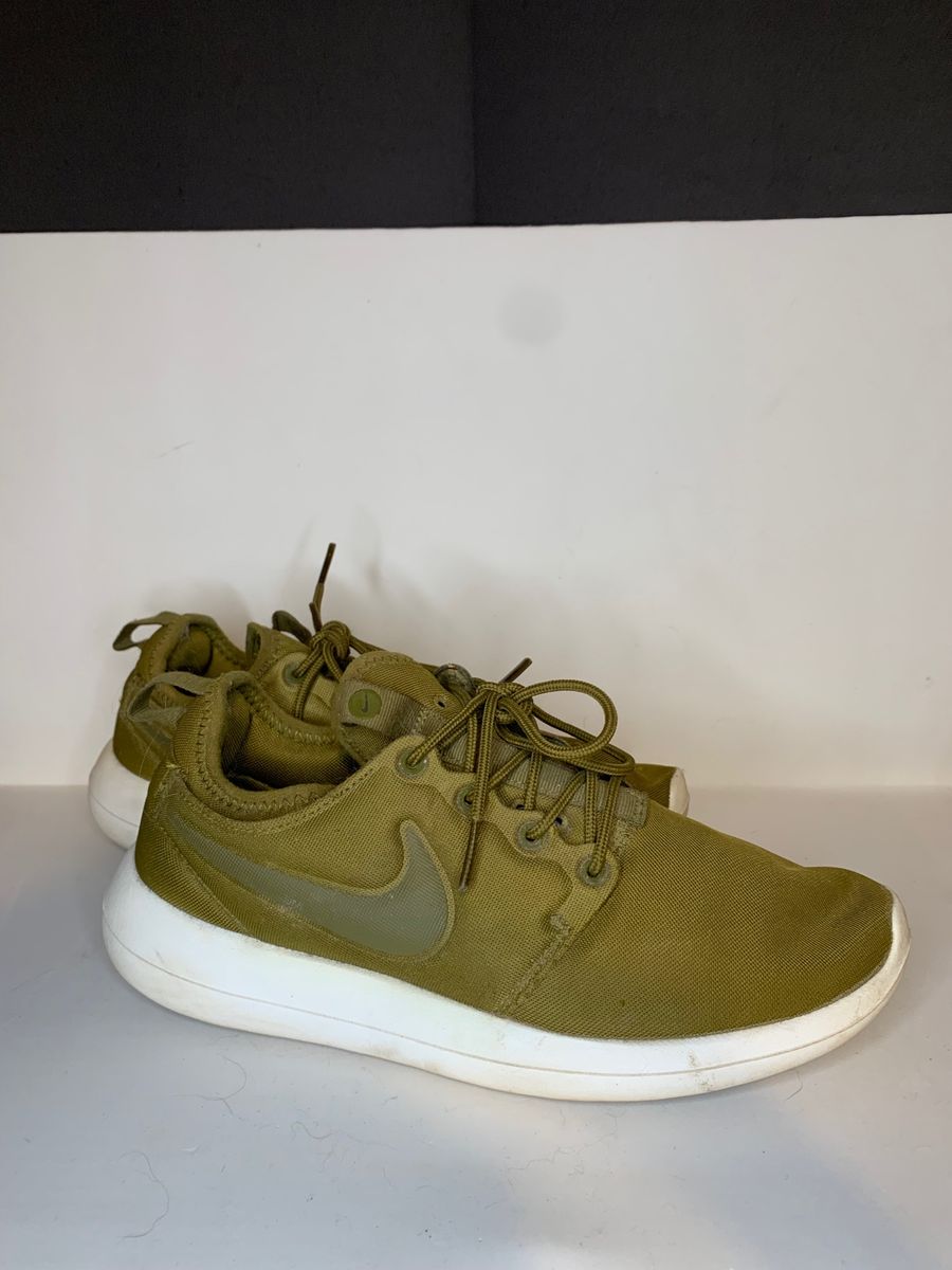 Nike roshe run store verde oliva