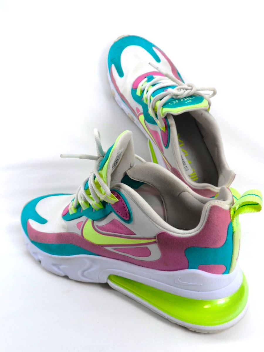 Nike Womens Air Max 270 React CW7015 100 Pastel