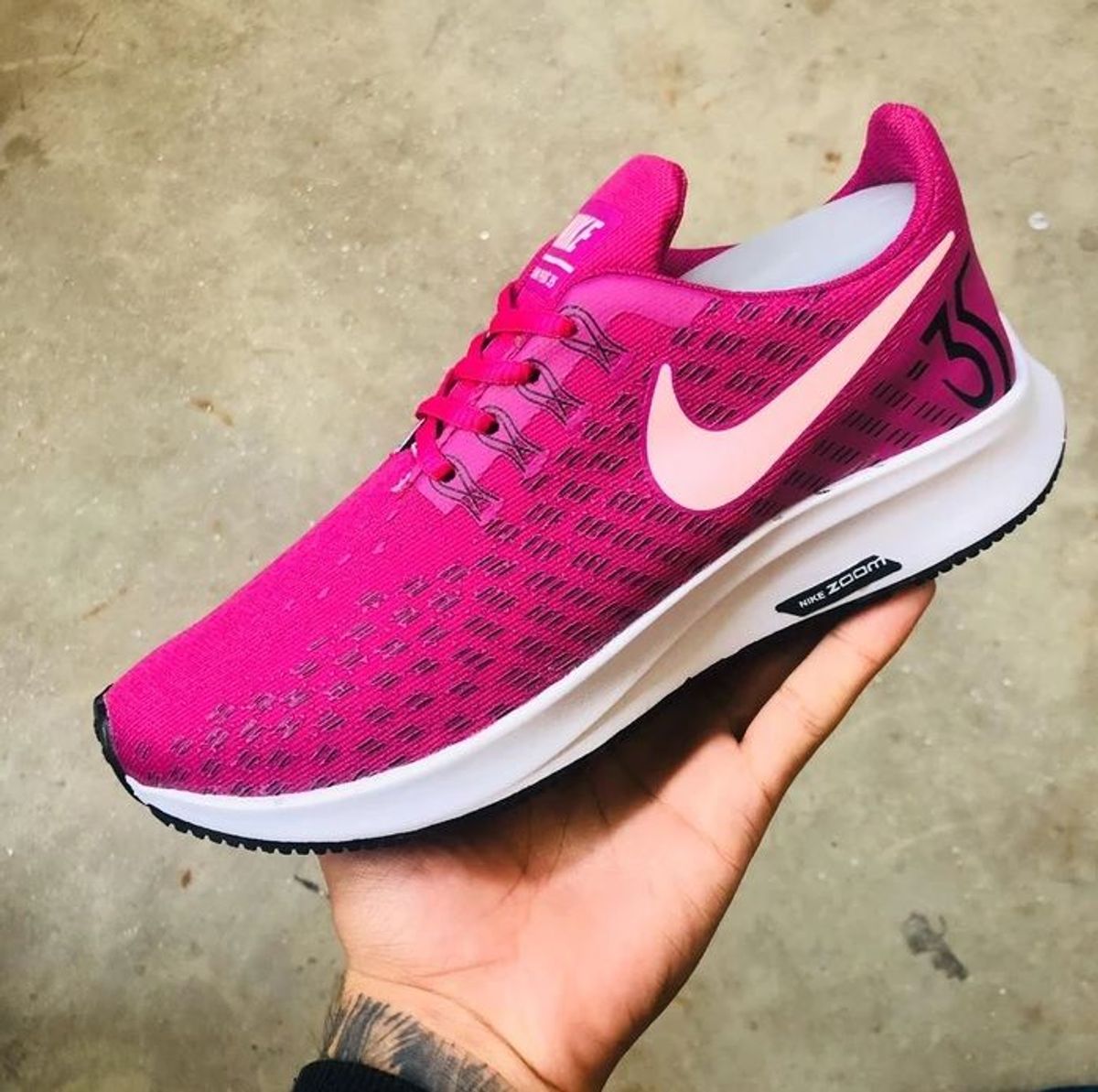 nike zoom rosa