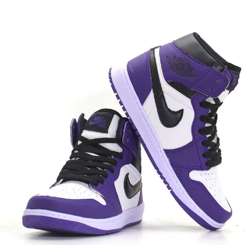 Air jordan best sale 1 mid roxo