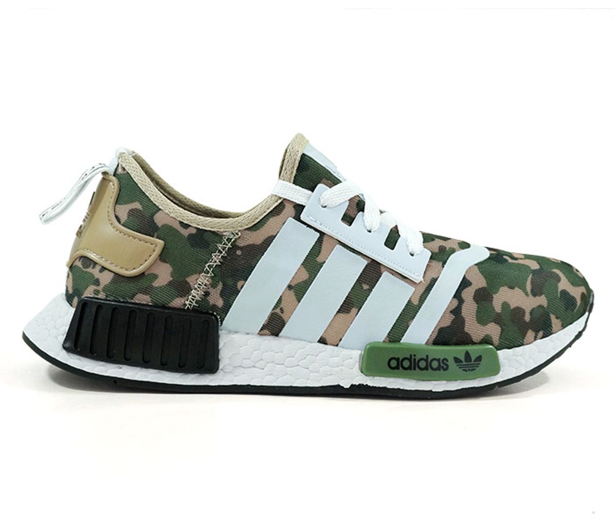 tenis camuflado masculino adidas