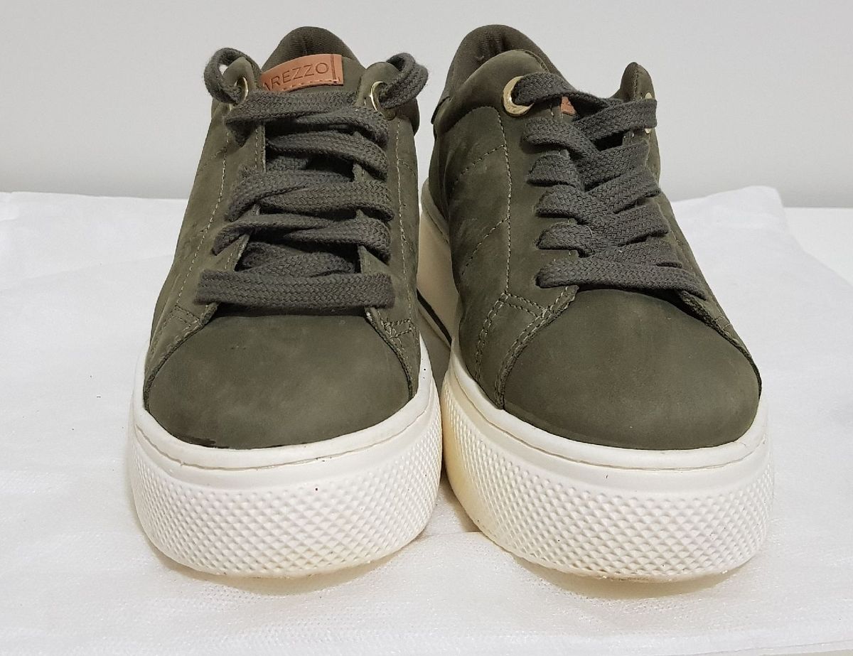 tenis verde militar arezzo