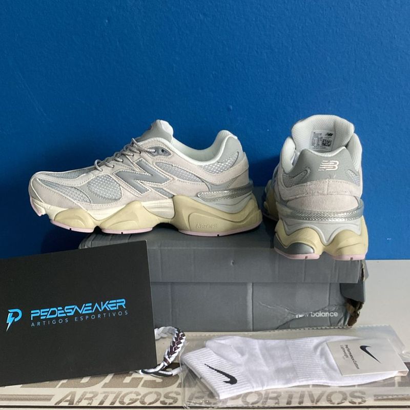 Tênis Novo New Balance 9060 Grey Lilac Original Tamanho 35 | New
