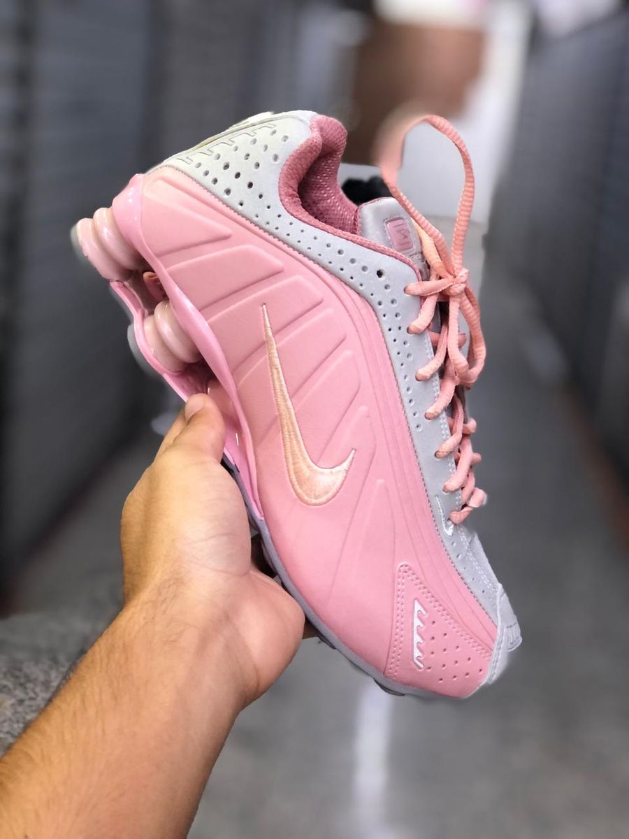 Shox Junior Tenis Nike Shox Molas Feminino Nike Shox Feminino Rosa