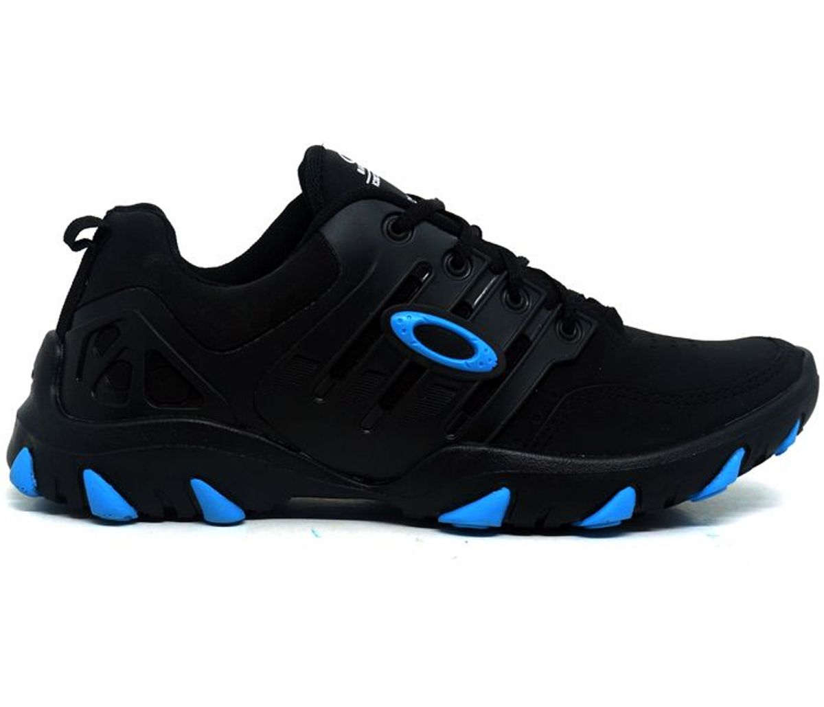 tenis da oakley preto e azul