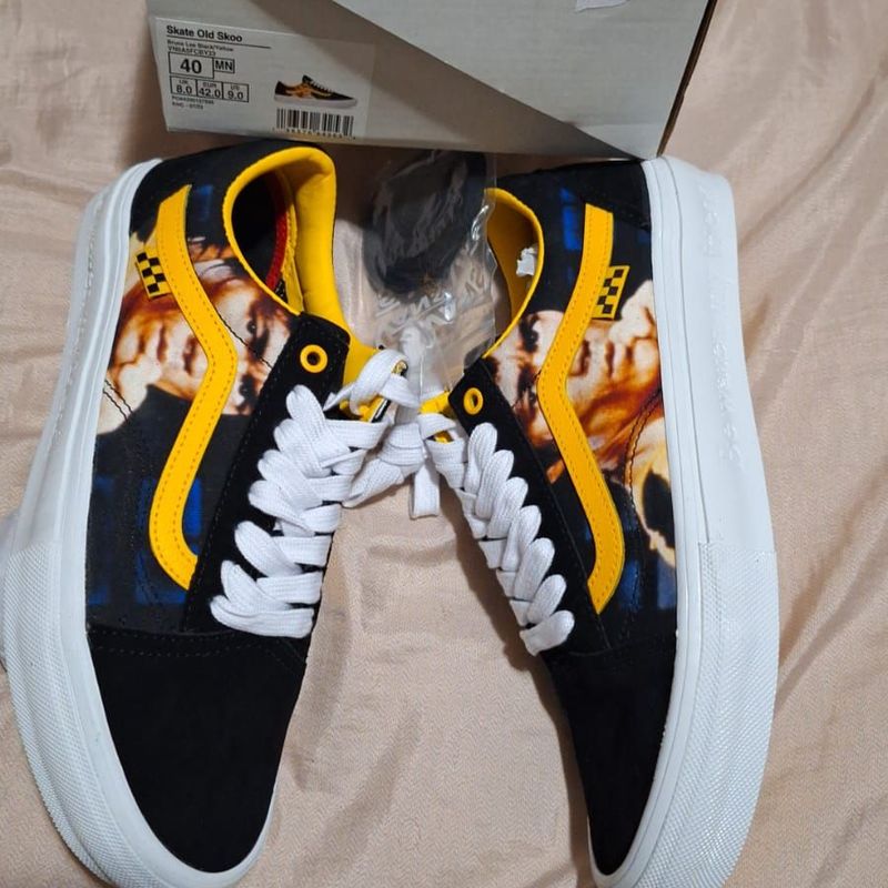 Tênis Old School Vans Bruce Lee Original