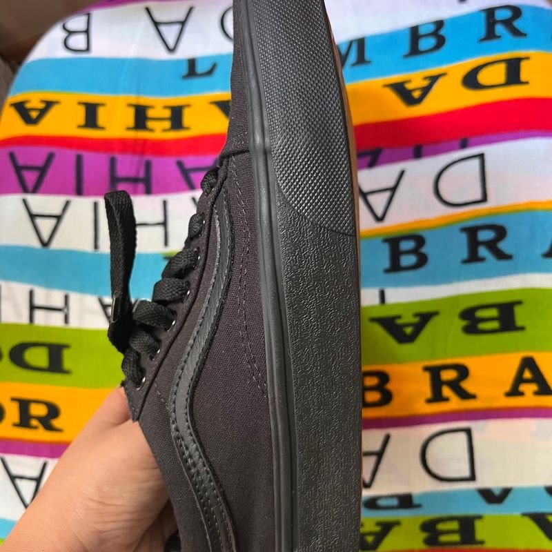 Tênis Old Skool Black Black  Tênis Feminino Vans Usado 91558978