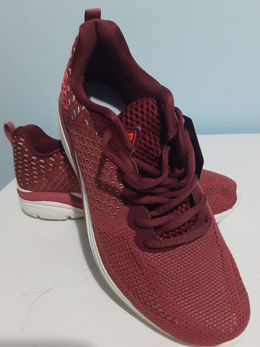 tenis olympikus feminino bordo