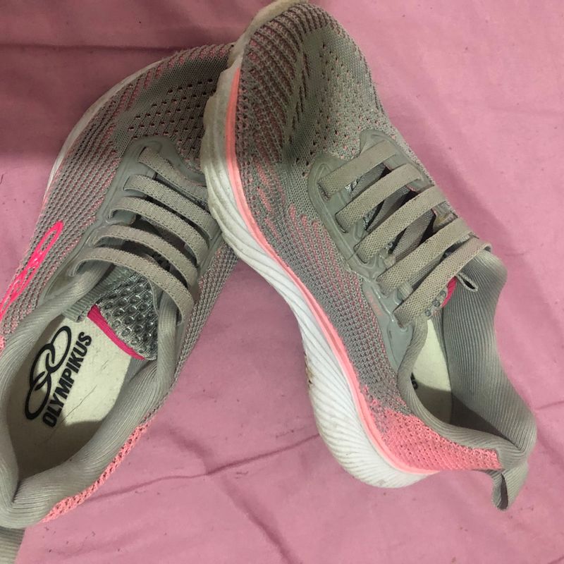 Tenis olympikus feminino hot sale cinza e rosa