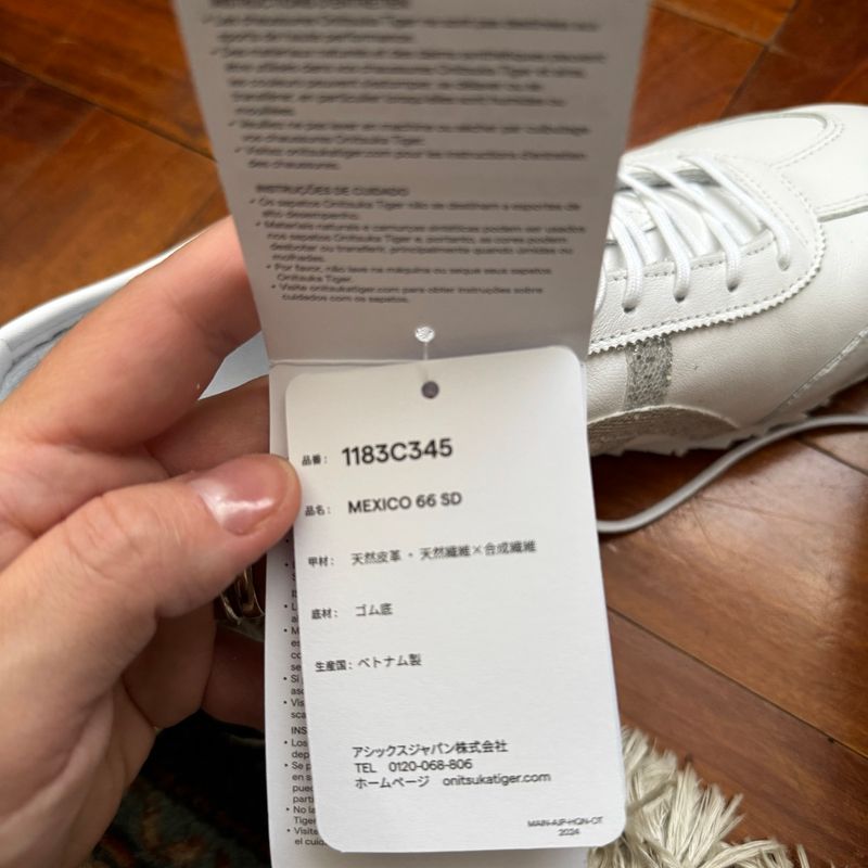 Tênis Onitisuka Tiger 38 | Onitsuka Tiger Nunca Usado 124398302