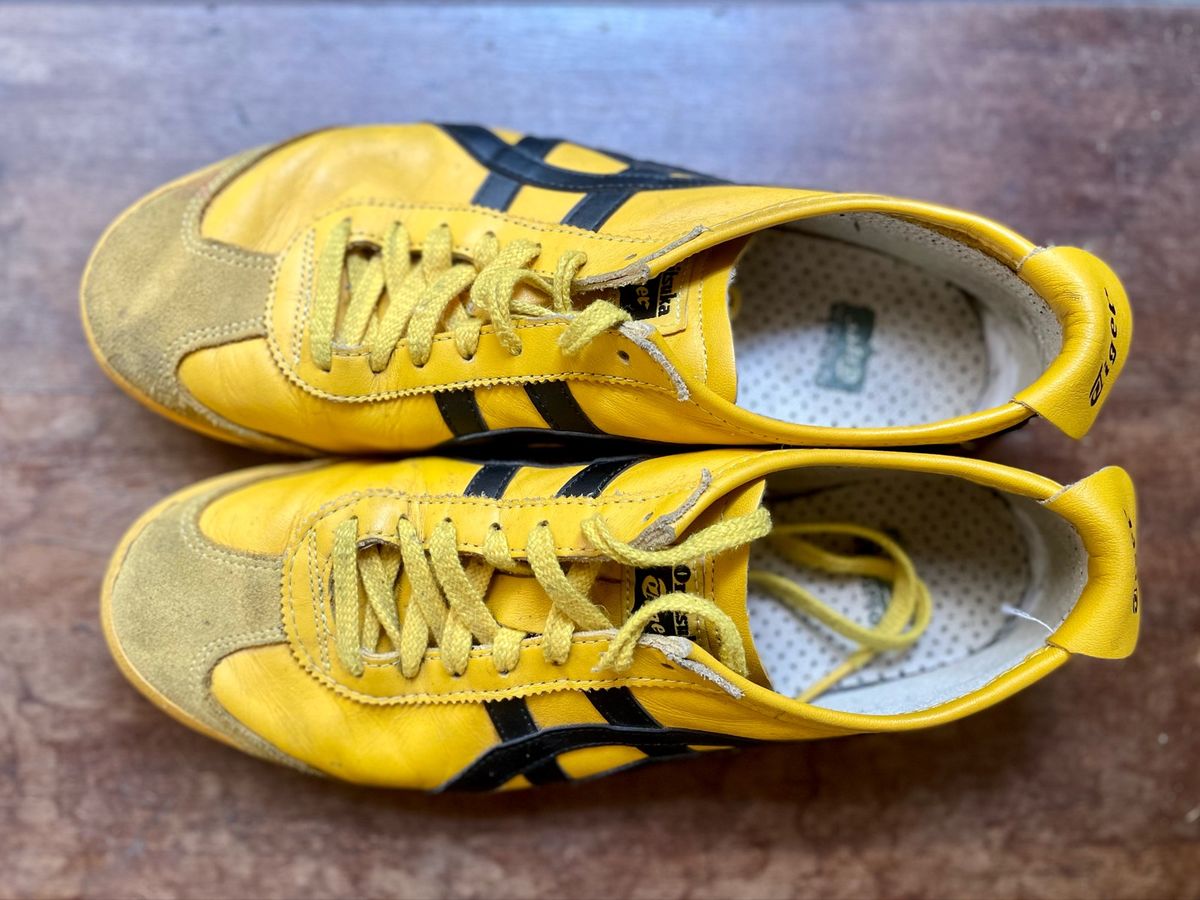 Asics onitsuka tiger 2025 mexico 66 amarelo