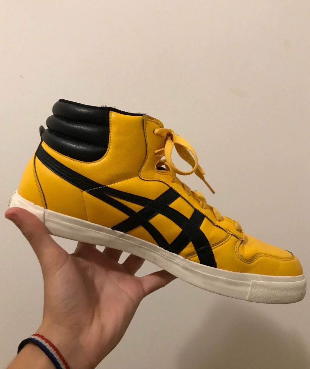 onitsuka tiger amarelo