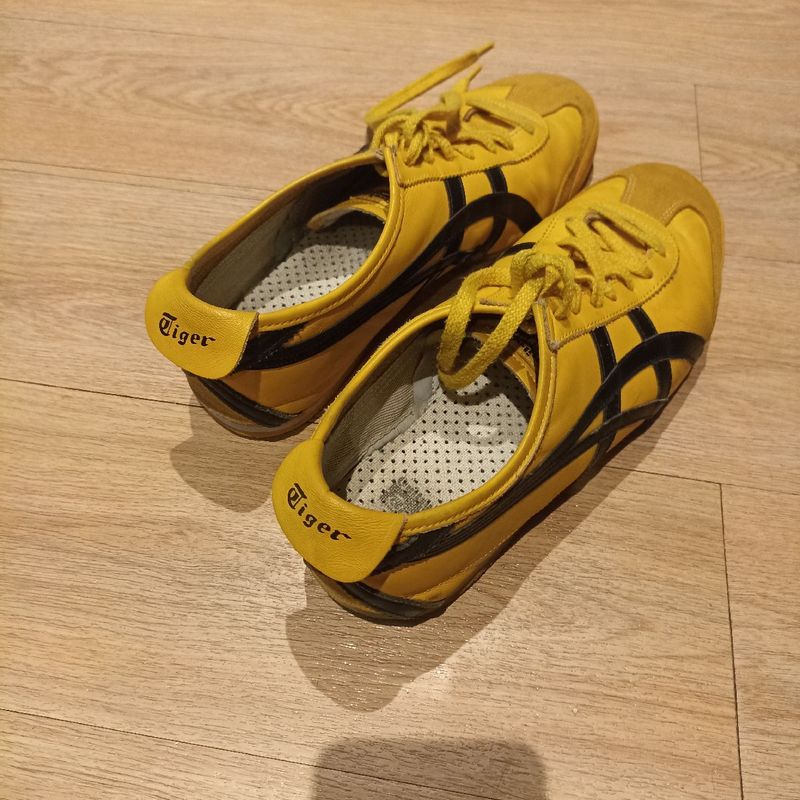 Tenis tiger hot sale amarelo