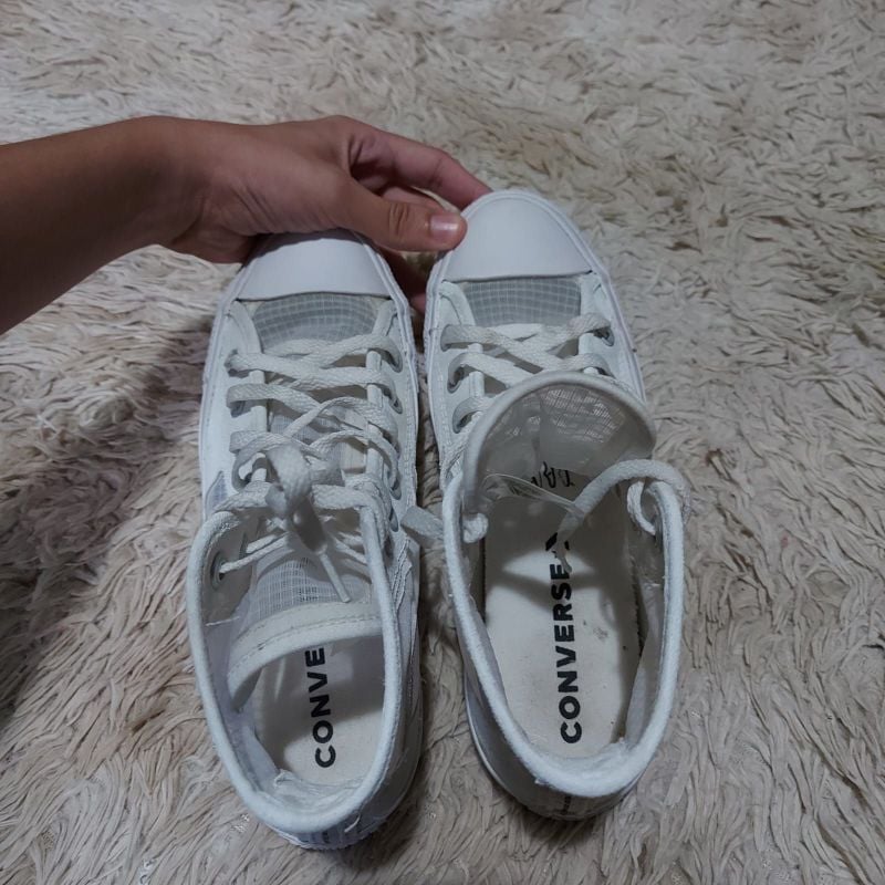 Tenis converse sales transparentes