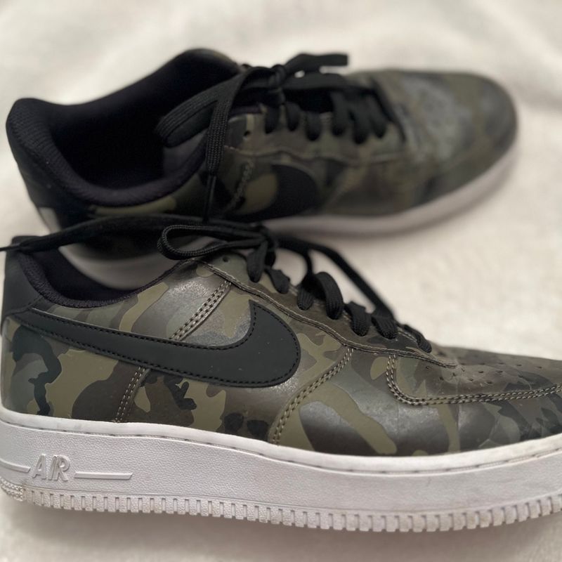 Tênis Original Nike Air Force Exército Tam 39 Brasil/ 41 Europa, Tênis  Masculino Nike Usado 92712336