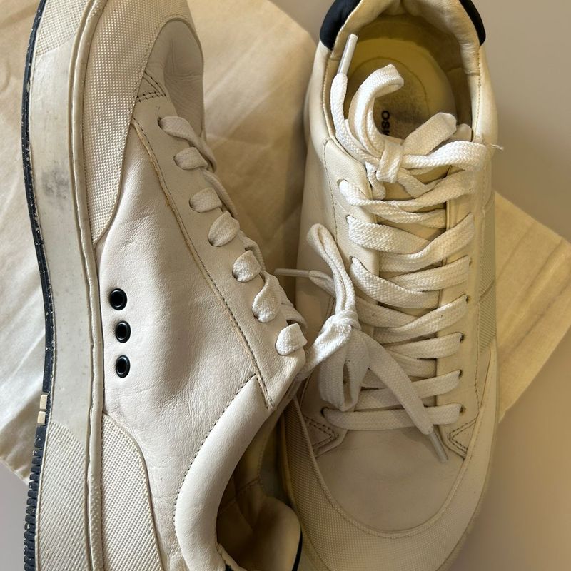 Tênis Original Osklen Ag Sneaker Couro, Raridade, Tam 40 com Saco  Original, Não Possuo Tênis Feminino Osklen Usado 94422488 enjoei