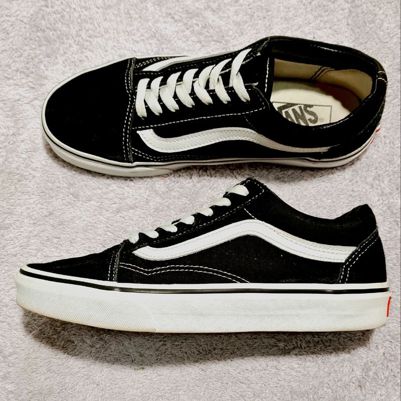 Vans old skool 2024 preto original feminino