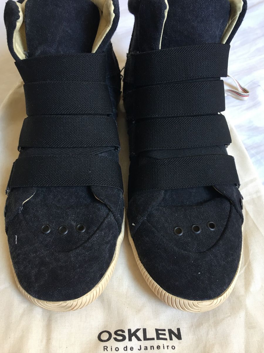 tenis osklen cano alto masculino