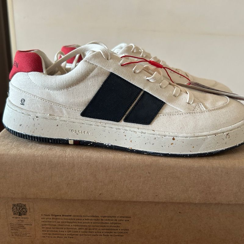 Osklen Canvas Ag Osklen Tenis Feminino Branco Osklen Tênis Clearance
