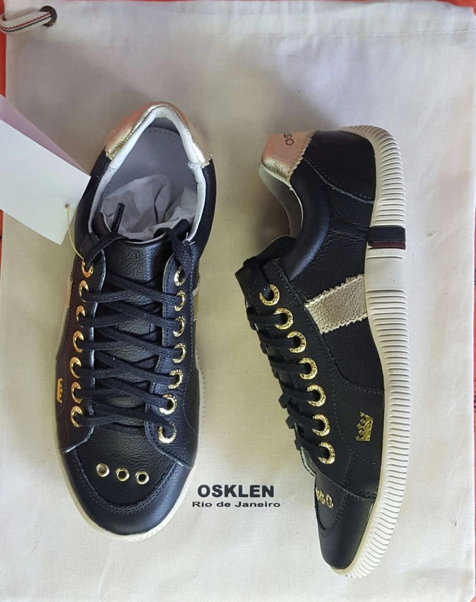 tenis osklen preto feminino