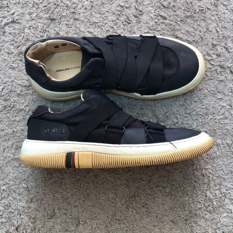 Tênis Osklen Hybrid Elástico Masculino Preto