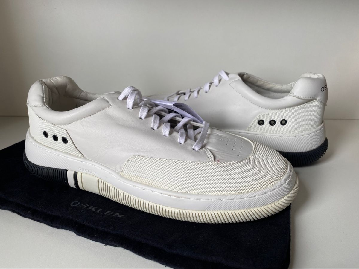 Osklen Hybrid Laces Osklen Tenis Feminino Branco Tenis Hybrid
