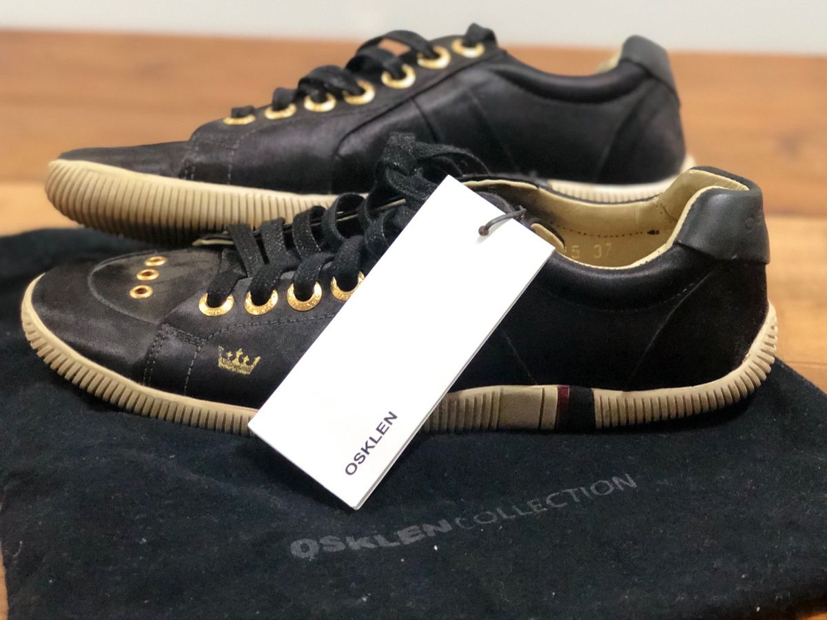 tenis osklen preto feminino