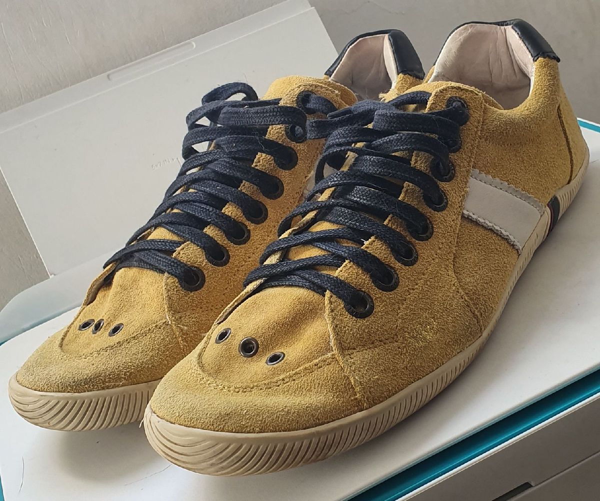 tenis osklen amarelo