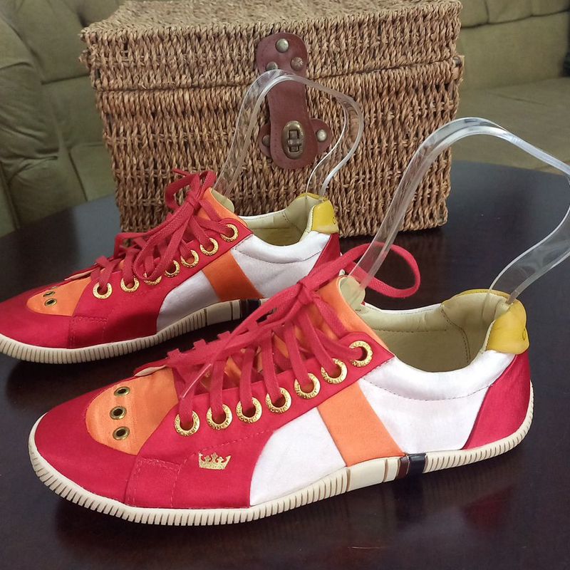 Osklen Riva Osklen Vermelho Feminino Tenis Riva Tenis Osklen