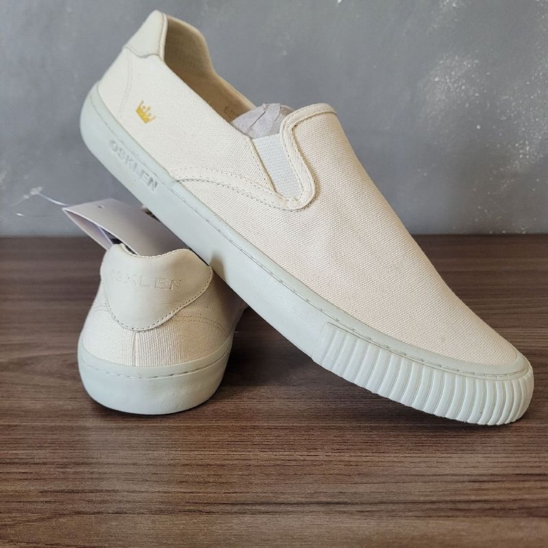 Tênis Osklen Slip On Areia Masculino Osklen Nunca Usado