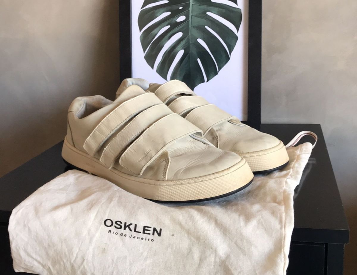 tenis osklen velcro