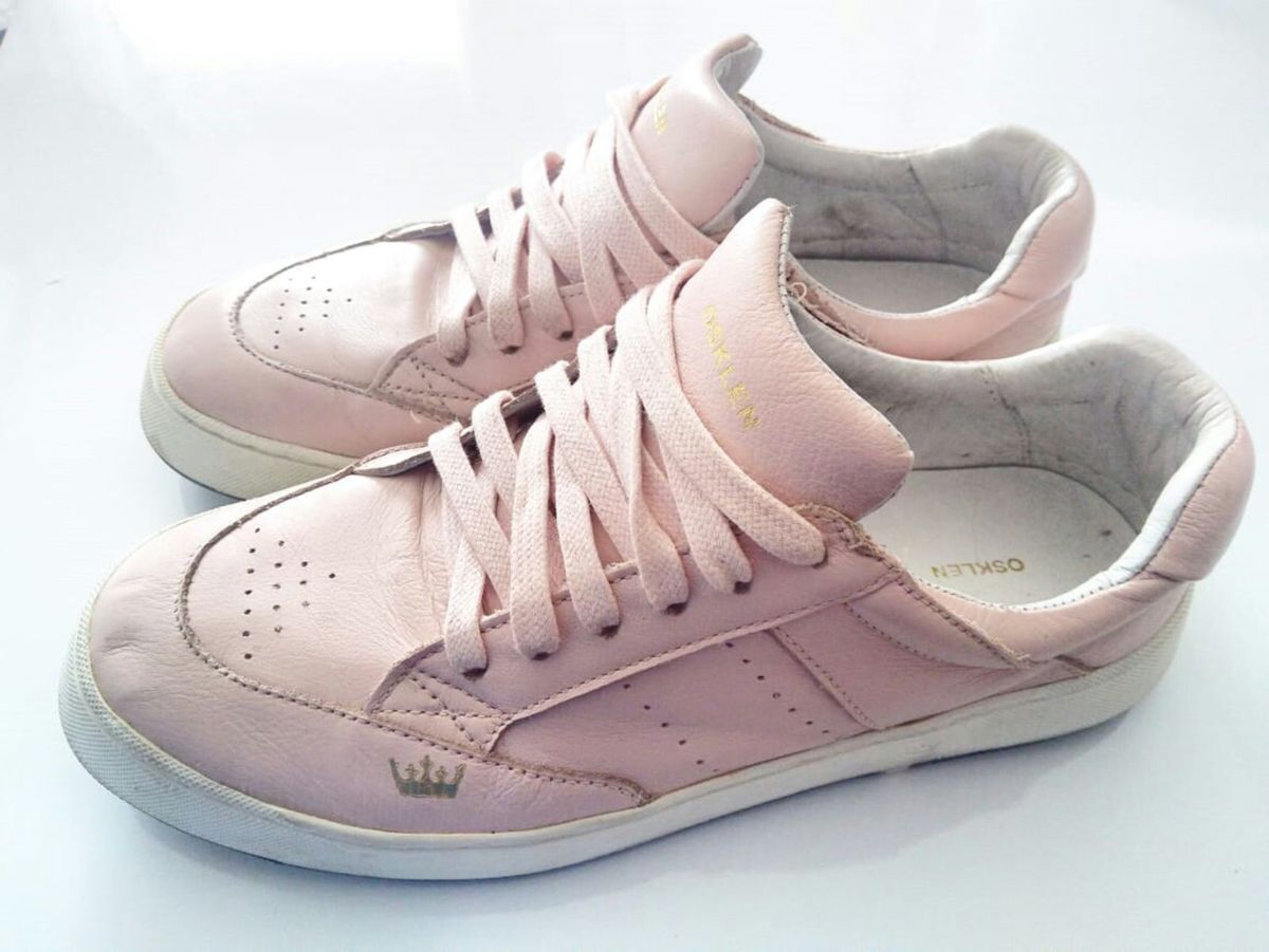 tenis osklen feminino rosa