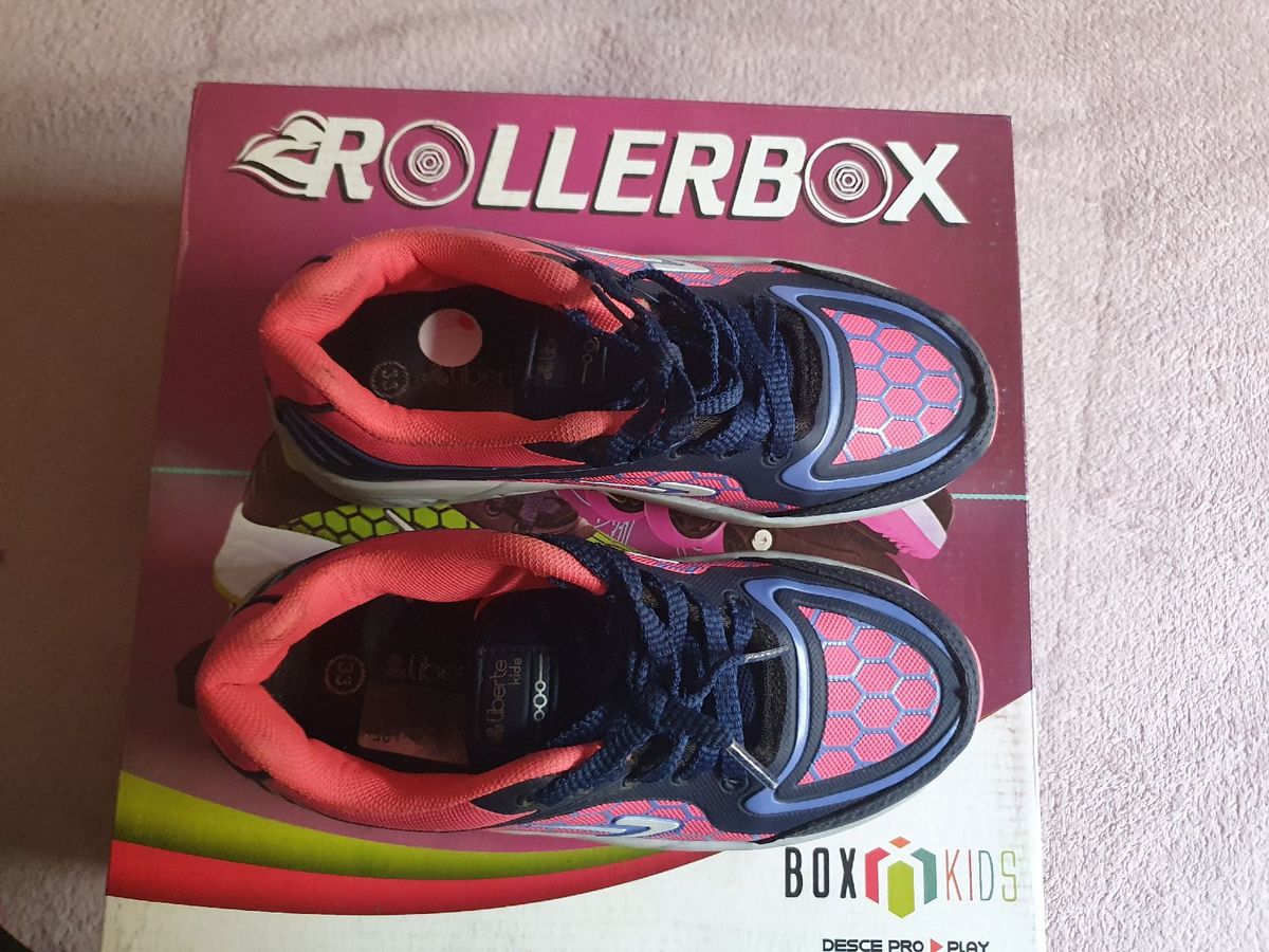 roller box tenis patins