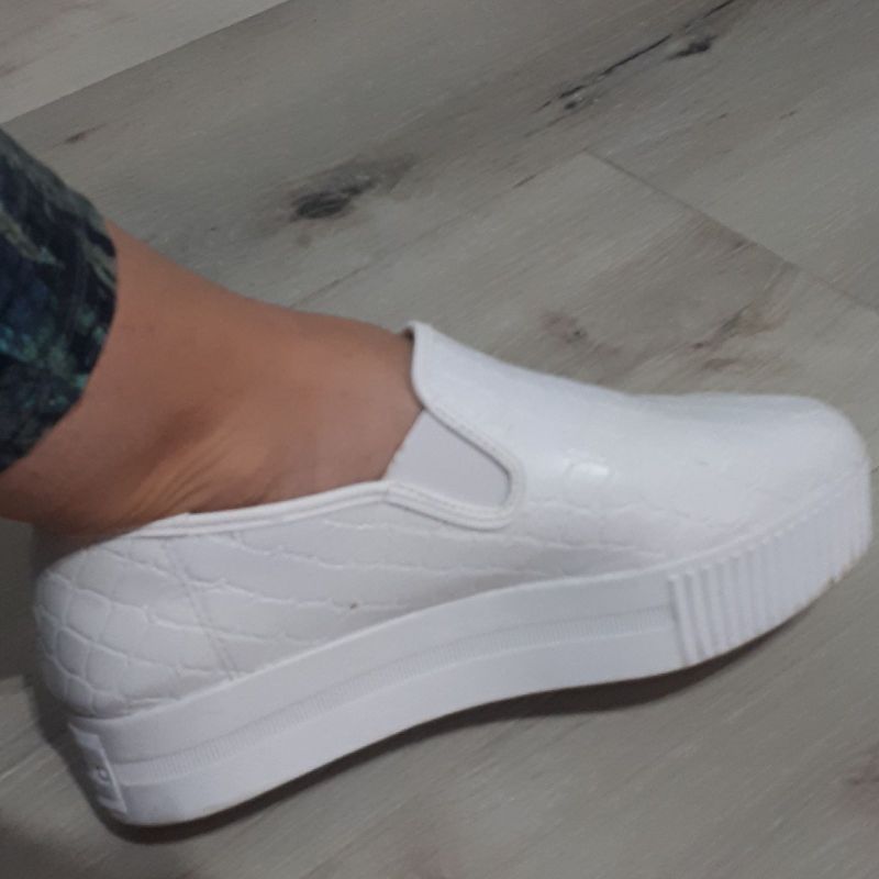 Slip on azaleia store branco